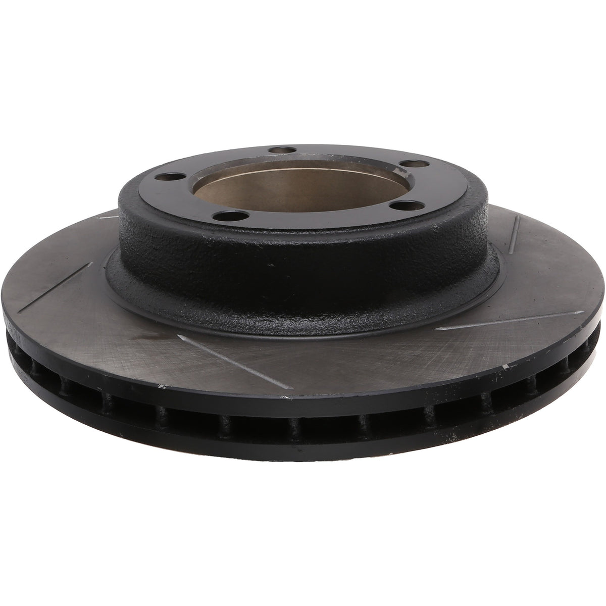 StopTech Sport Slotted Brake Rotor; Front And Rear Left