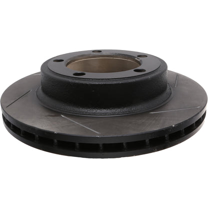 StopTech Sport Slotted Brake Rotor; Front And Rear Left