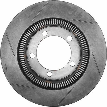 StopTech Sport Slotted Brake Rotor; Front And Rear Left