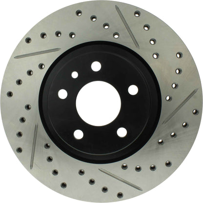 StopTech Slotted & Drilled Sport Brake Rotor 127.02006L