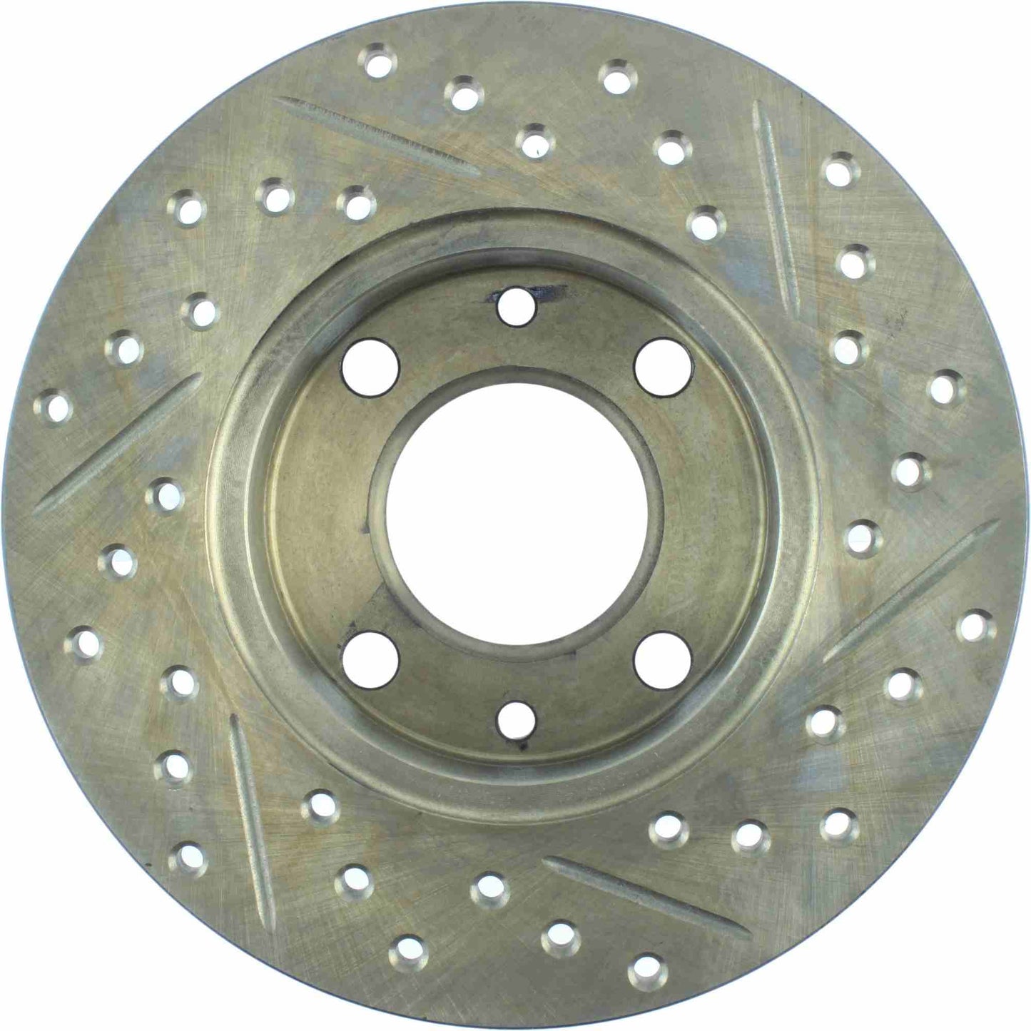 StopTech Slotted & Drilled Sport Brake Rotor 127.04000R