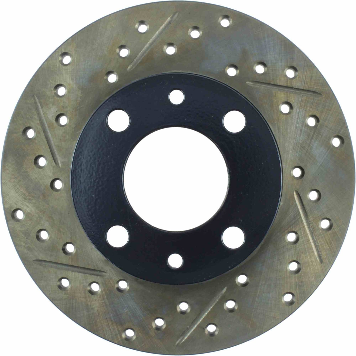StopTech Slotted & Drilled Sport Brake Rotor 127.04000R