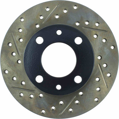 StopTech Slotted & Drilled Sport Brake Rotor 127.04000R