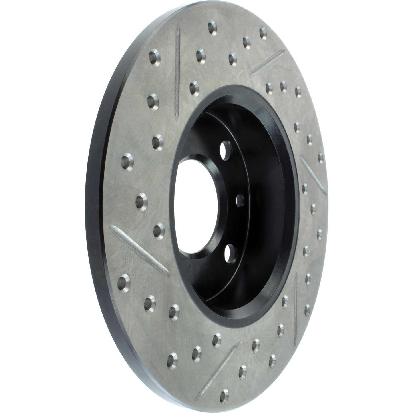 StopTech Sport Drilled/Slotted Brake Rotor;Front And Rear Left
