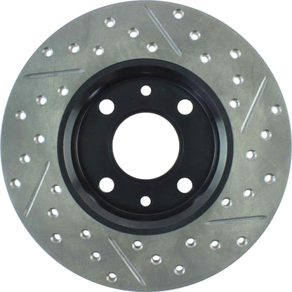 StopTech Slotted & Drilled Sport Brake Rotor 127.04001R