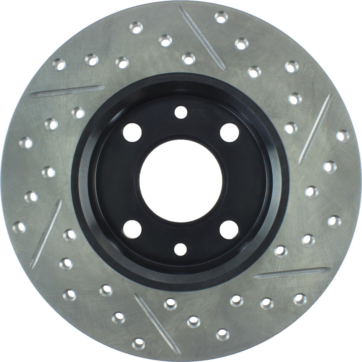 StopTech Slotted & Drilled Sport Brake Rotor 127.04001R