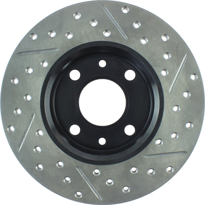 StopTech Slotted & Drilled Sport Brake Rotor 127.04001R