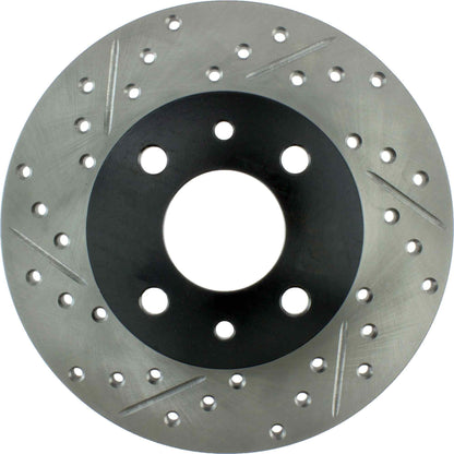 StopTech Slotted & Drilled Sport Brake Rotor 127.04001R