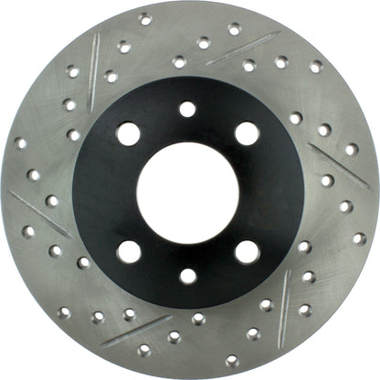StopTech Slotted & Drilled Sport Brake Rotor 127.04001R