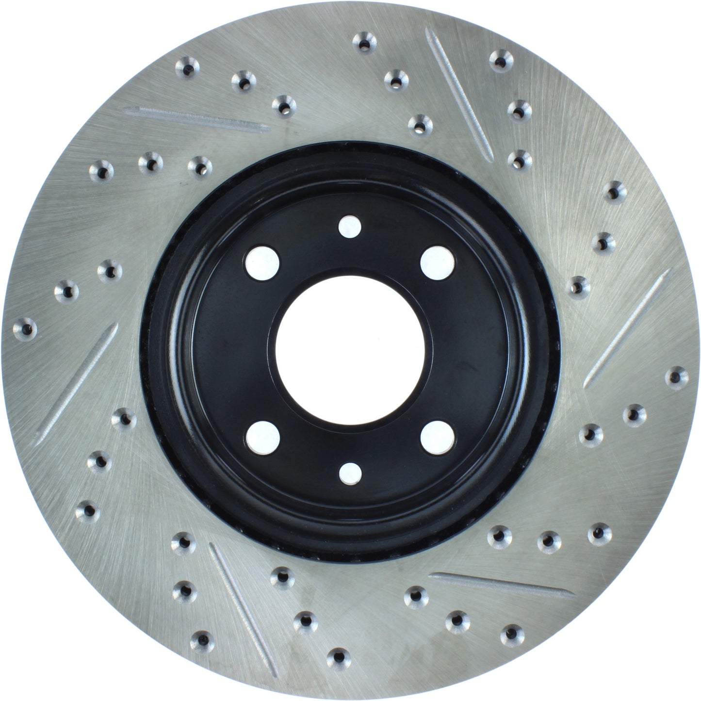 StopTech Slotted & Drilled Sport Brake Rotor 127.04002R