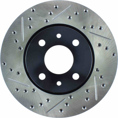 StopTech Slotted & Drilled Sport Brake Rotor 127.04002R