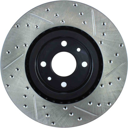 StopTech Slotted & Drilled Sport Brake Rotor 127.04004R