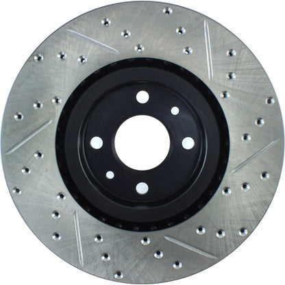 StopTech Slotted & Drilled Sport Brake Rotor 127.04004R
