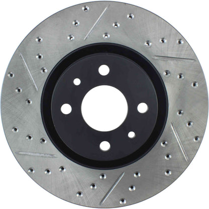 StopTech Slotted & Drilled Sport Brake Rotor 127.04004R