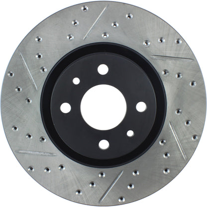 StopTech Slotted & Drilled Sport Brake Rotor 127.04004R