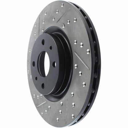 StopTech Slotted & Drilled Sport Brake Rotor 127.04004R