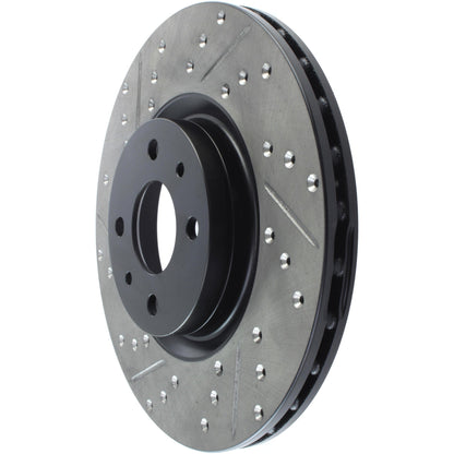 StopTech Slotted & Drilled Sport Brake Rotor 127.04004R