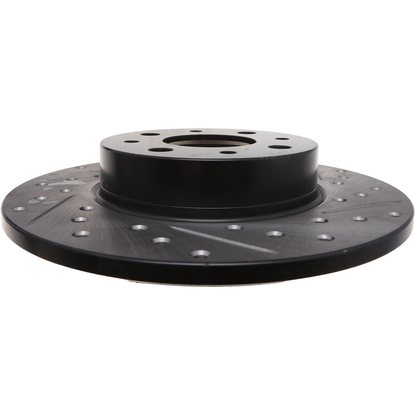 StopTech Sport Drilled/Slotted Brake Rotor; Rear Left