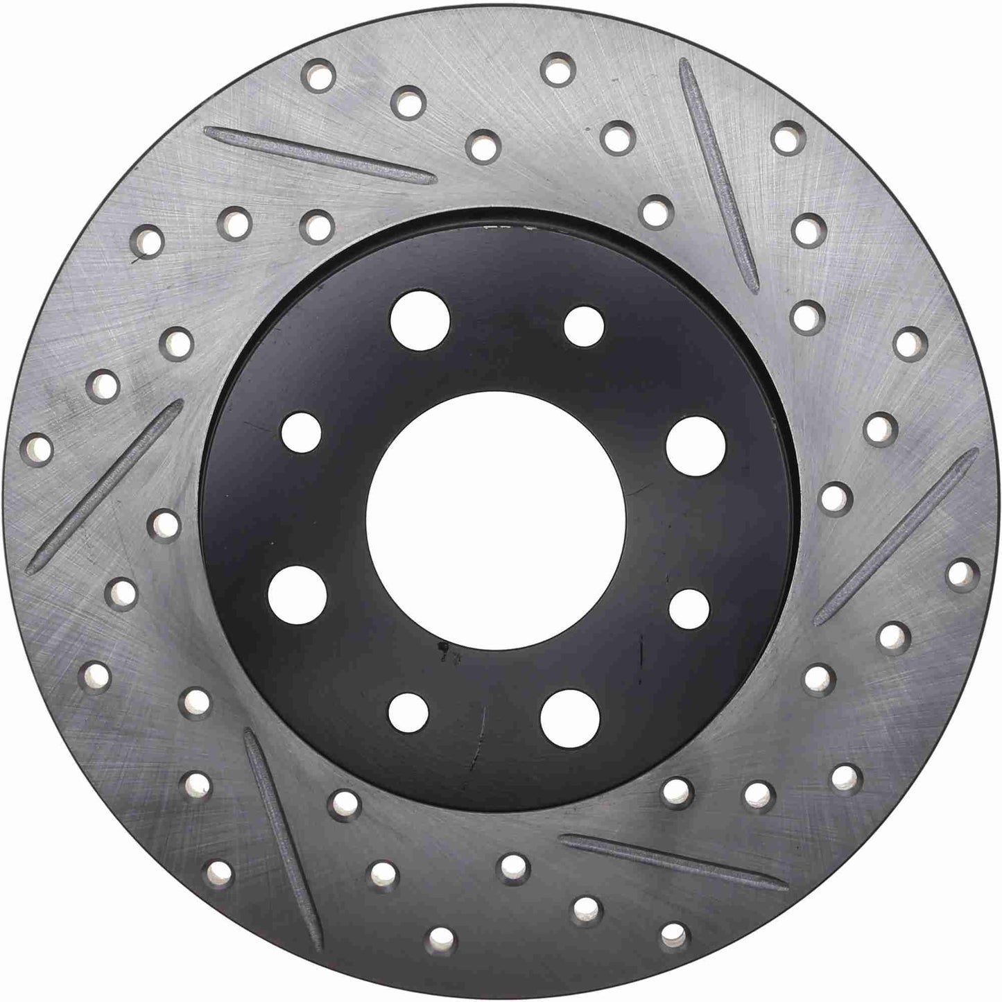 StopTech Sport Drilled/Slotted Brake Rotor; Rear Left