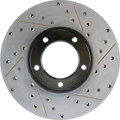 StopTech Slotted & Drilled Sport Brake Rotor 127.20002L