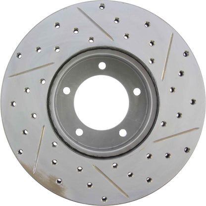 StopTech Slotted & Drilled Sport Brake Rotor 127.20002R