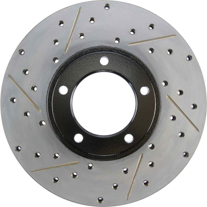 StopTech Slotted & Drilled Sport Brake Rotor 127.20002R