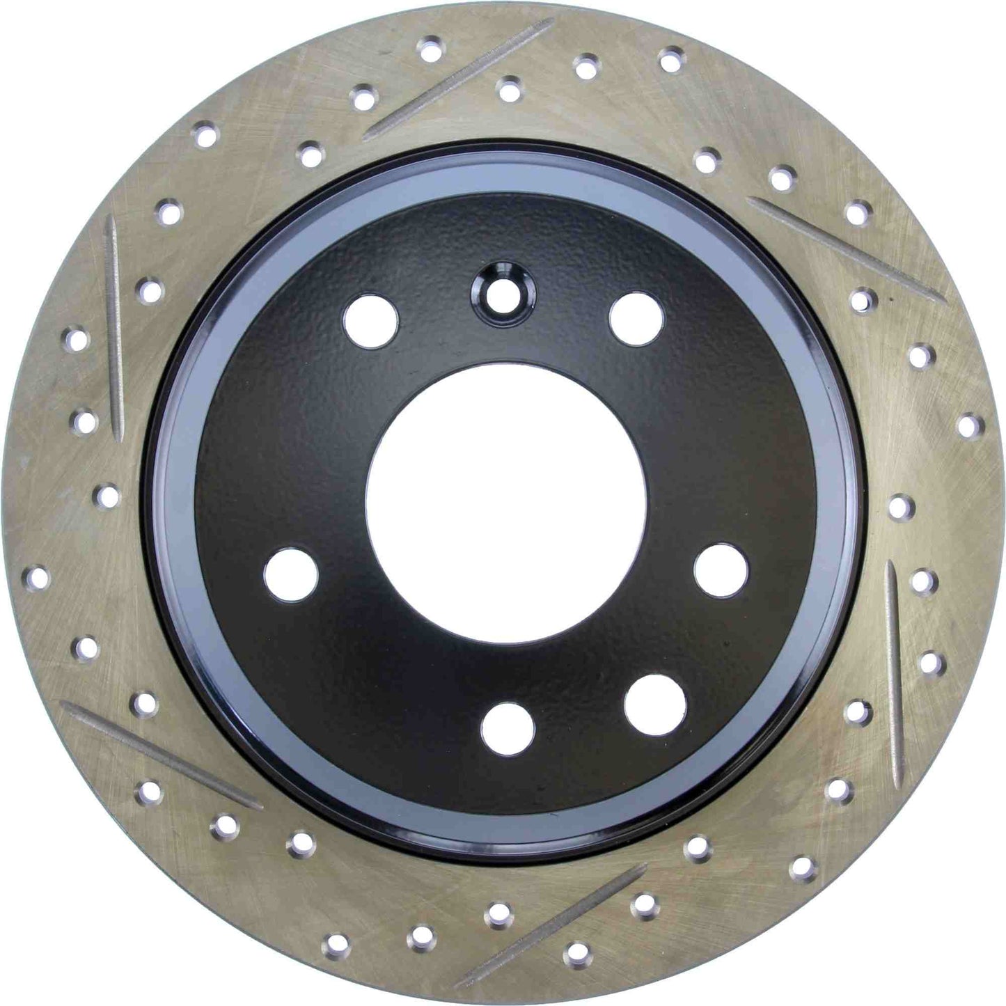 StopTech Slotted & Drilled Sport Brake Rotor 127.20010R
