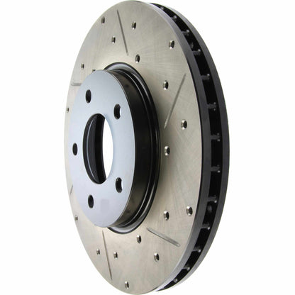 StopTech Sport Drilled & Slotted Brake Rotor Front Left 127.20014L