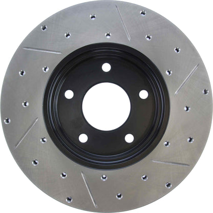 StopTech Sport Drilled & Slotted Brake Rotor Front Right 127.20014R