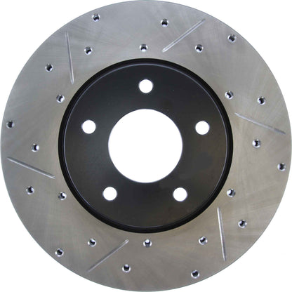StopTech Sport Drilled & Slotted Brake Rotor Front Right 127.20014R