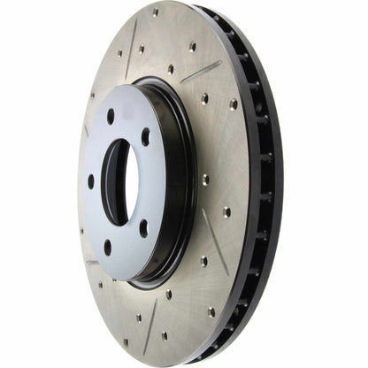 StopTech Sport Drilled & Slotted Brake Rotor Front Right 127.20014R