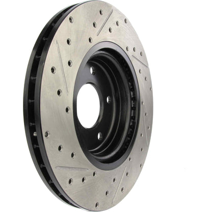 StopTech Sport Drilled & Slotted Brake Rotor Front Left 127.20015L