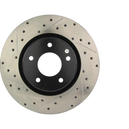 StopTech Slotted & Drilled Sport Brake Rotor 127.20015R