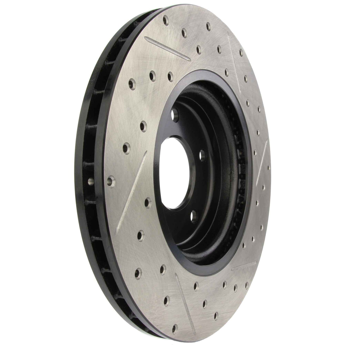 StopTech Slotted & Drilled Sport Brake Rotor 127.20015R