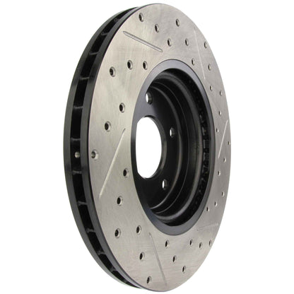 StopTech Slotted & Drilled Sport Brake Rotor 127.20015R