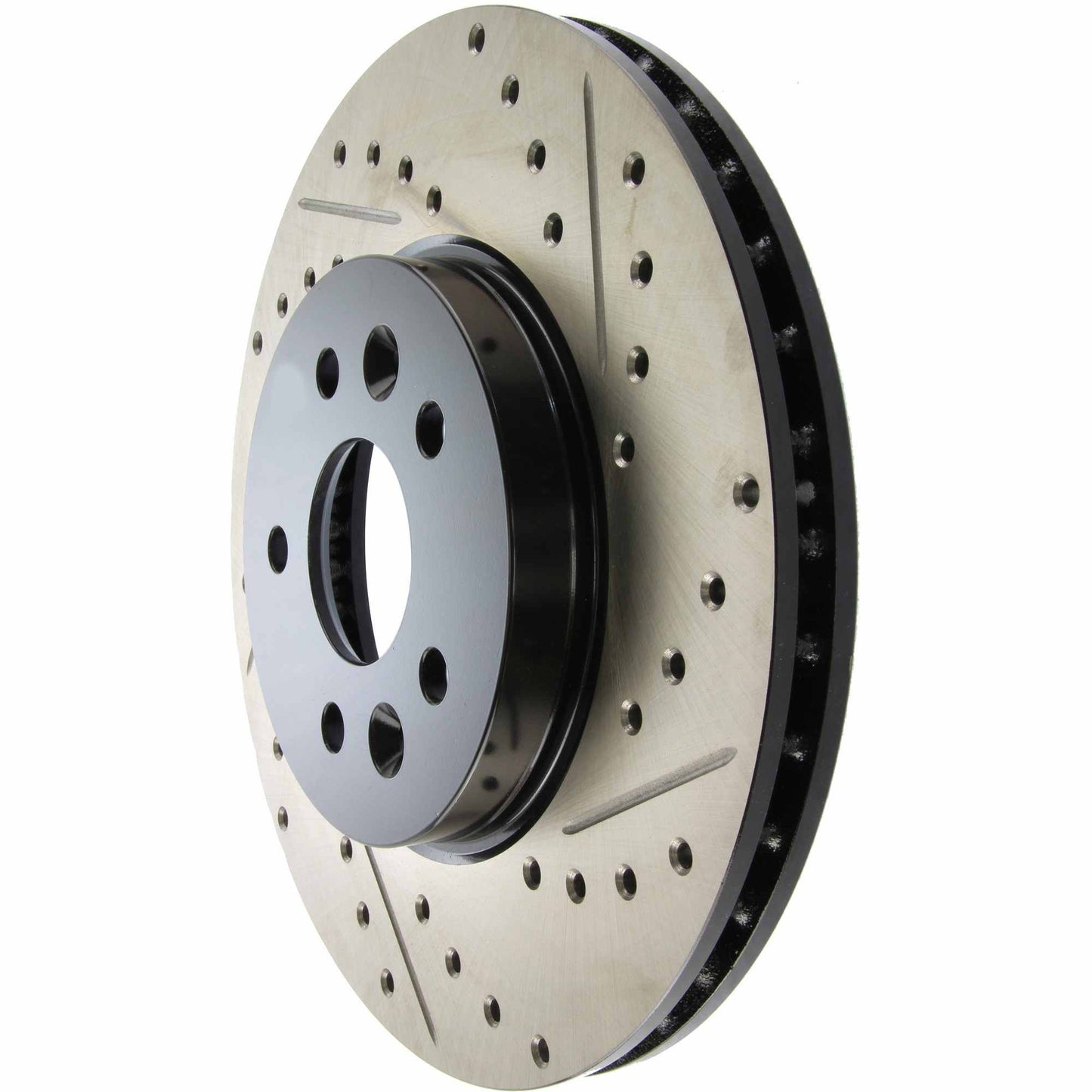 StopTech Slotted & Drilled Sport Brake Rotor 127.20016L