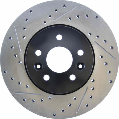 StopTech Slotted & Drilled Sport Brake Rotor 127.20016R