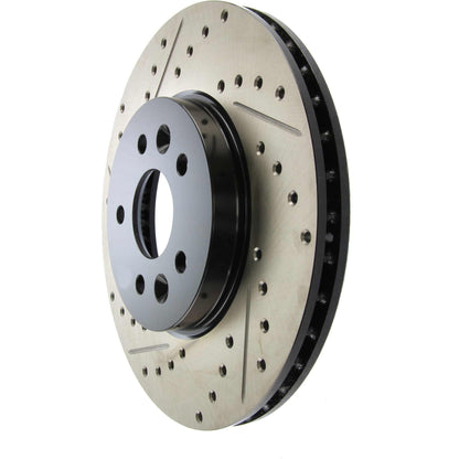 StopTech Slotted & Drilled Sport Brake Rotor 127.20016R