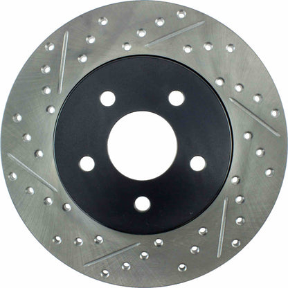 StopTech Slotted & Drilled Sport Brake Rotor 127.20017R