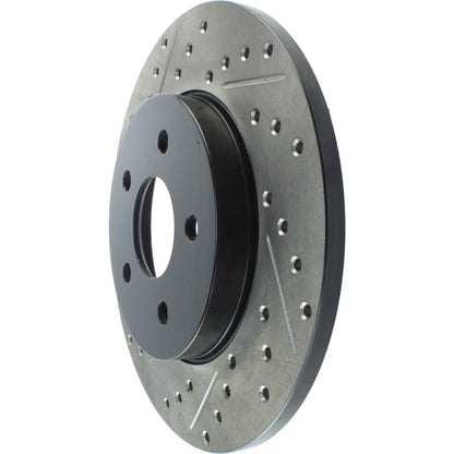 StopTech Slotted & Drilled Sport Brake Rotor 127.20017R