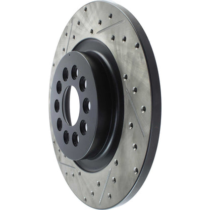 StopTech Slotted & Drilled Sport Brake Rotor 127.20019R