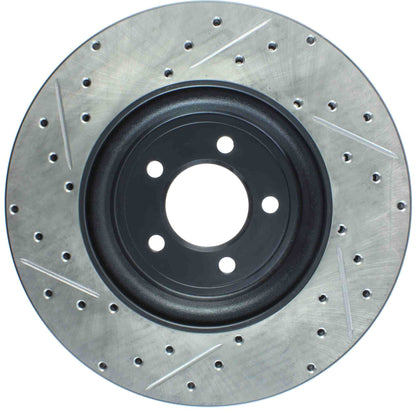 StopTech Slotted & Drilled Sport Brake Rotor 127.20023L