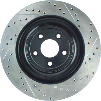 StopTech Slotted & Drilled Sport Brake Rotor 127.20031L