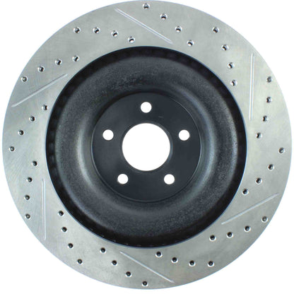 StopTech Slotted & Drilled Sport Brake Rotor 127.20031R