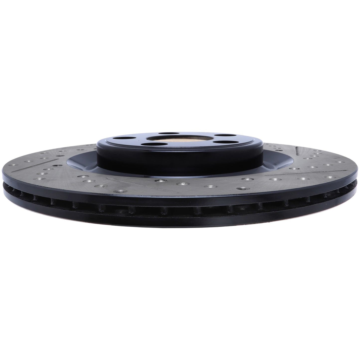 StopTech Sport Drilled/Slotted Brake Rotor; Rear Left