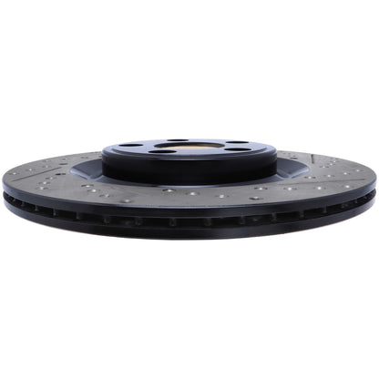StopTech Sport Drilled/Slotted Brake Rotor; Rear Left