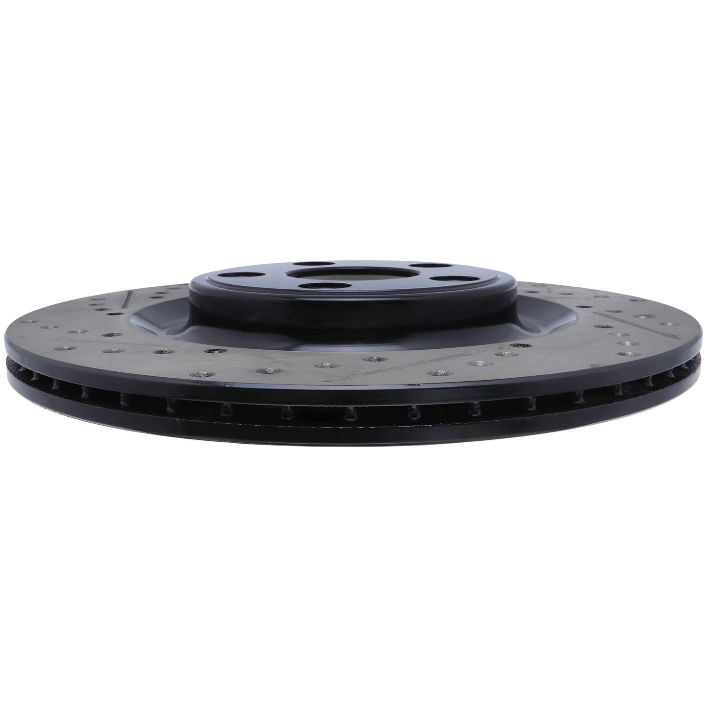 StopTech Sport Drilled/Slotted Brake Rotor; Rear Right