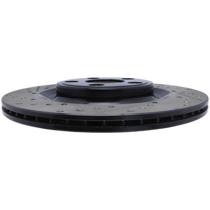 StopTech Sport Drilled/Slotted Brake Rotor; Rear Right