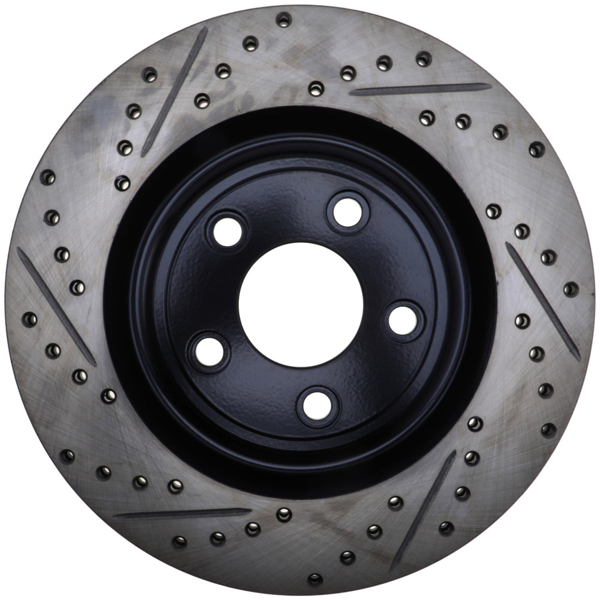 StopTech Sport Drilled/Slotted Brake Rotor; Rear Right