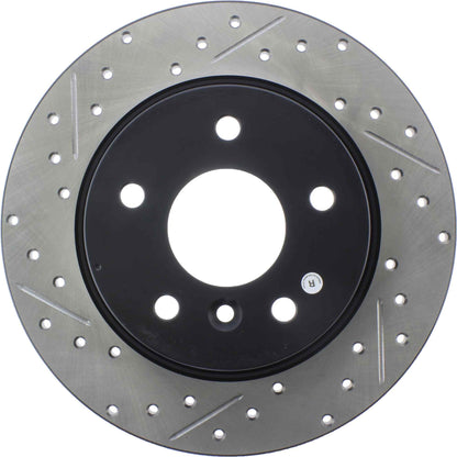 StopTech Slotted & Drilled Sport Brake Rotor 127.22004R